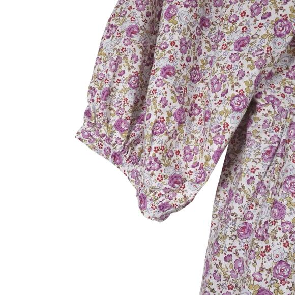 Tuckernuck Hyacinth House Floral Huckleberry Mini Dress Womens Large NWOT 255936 - Picture 11 of 12